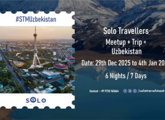 Solo Travellers Meetup + Trip – Uzbekistan