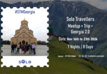 Solo Travellers Meet + Trip = Georgia 2.0