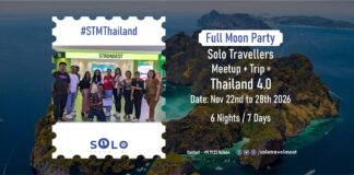 Solo Travellers Meet + Trip = Thailand 4.0